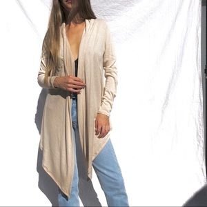 SWEET ROMEO Oversized Draped Knit Cardigan NWOT